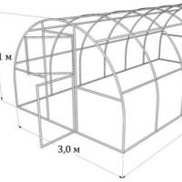 Do-it-yourself plastic pipe greenhouse