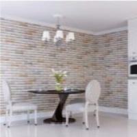 Opzioni per la decorazione delle pareti interne con pannelli decorativi che imitano il mattone Pannello in PVC che imita la muratura