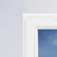 Valvola di ventilazione di mandata per finestre in plastica per la microventilazione degli ambienti