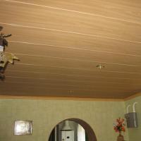 Plastic ceiling panels - main nuances By connection method
