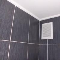 Proper ventilation in the bathroom and toilet in a private home